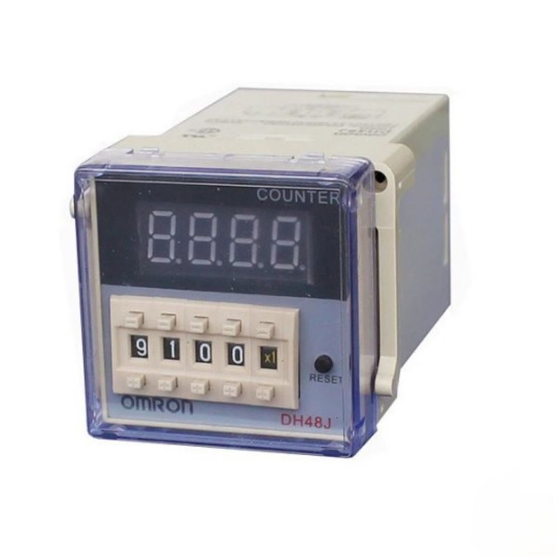 Bộ Đếm Omron DH48J 8 Chân Tròn 220V