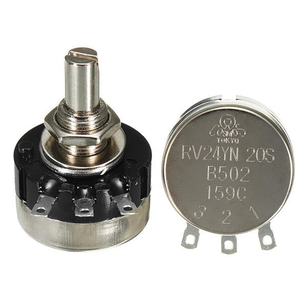 Biến trở Tocos 5K RV24YN20S B502 / Chiết áp 5K RV24YN20S cho biến tần, tủ điện - X2H11