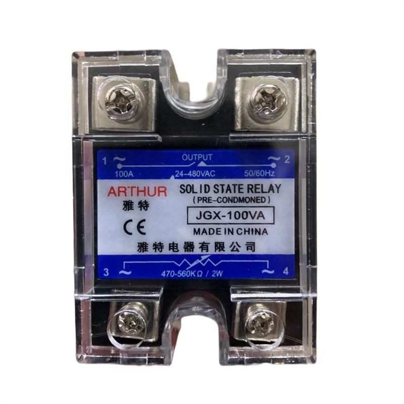 SOLID Relay bán dẫn Arthur 100VA JGX-100VA - JGX-100VA cho nồi phở, điều chỉnh công suất nồi phở nồi đun nước